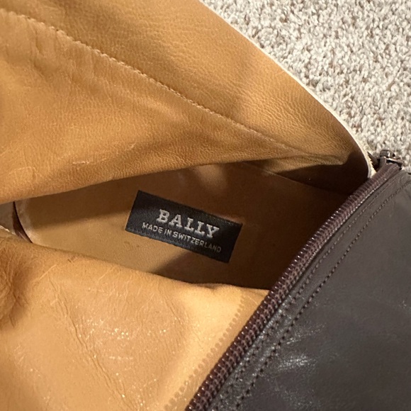 Bally Switzerland Parawet Leather Boots Mens US 11.5 - Picture 4 of 9